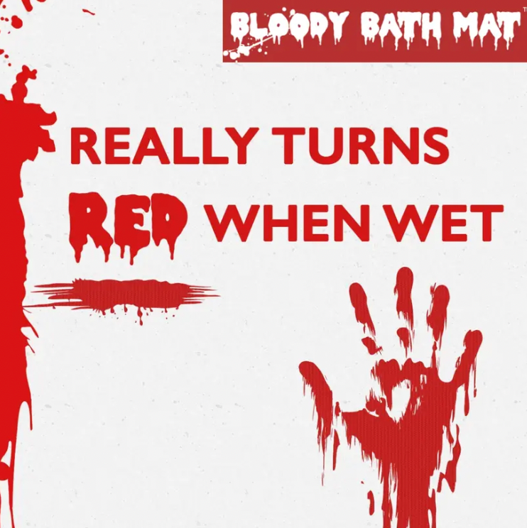 Bloody Shower Mat